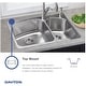preview thumbnail 3 of 8, Elkay Dayton 25" Drop In Single Basin Stainless Steel Kitchen Sink - 3 Faucet Holes
