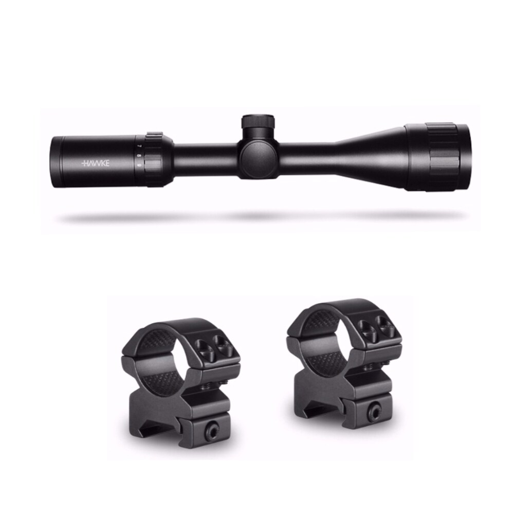 Hawke Sport Optics Vantage 3-9x40 AO Mil Dot Riflescope with 2pc Rings -  Overstock - 31118291