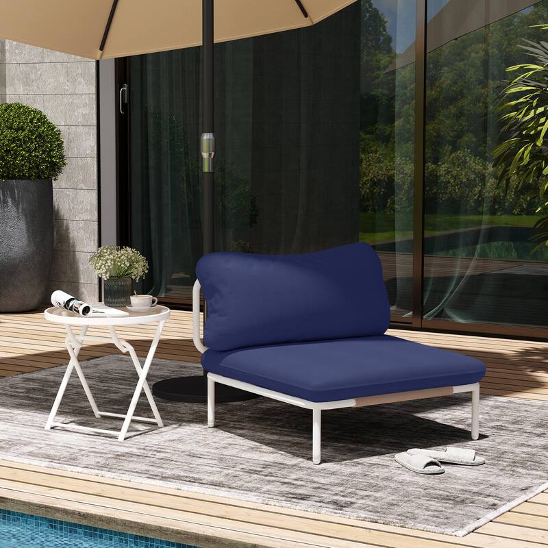Pellebant Outdoor Sectional Sofa Patio Conversation Seating Set