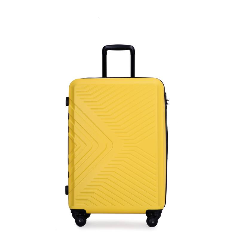 High Quality 3 Piece Hard-Shell Luggage Sets, ABS Lightweight Suitcase with Telescoping Handles and Spinner Wheels & TSA Lock