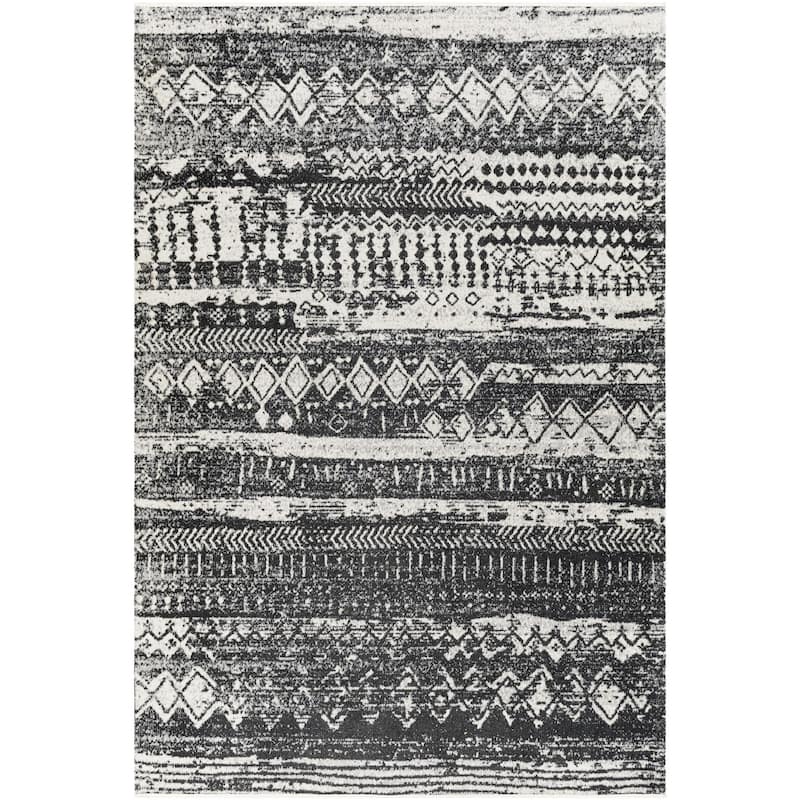 Livabliss Lavadora Vintage Washable Area Rug