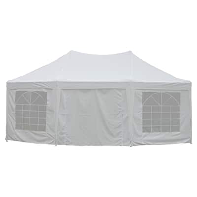 ALEKO Collapsible Octagonal Party Canopy 21 X 16 inch Event Tent with Windows