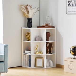 Corner Cube Storage Cabinet with USB and Outlets - Bed Bath & Beyond ...