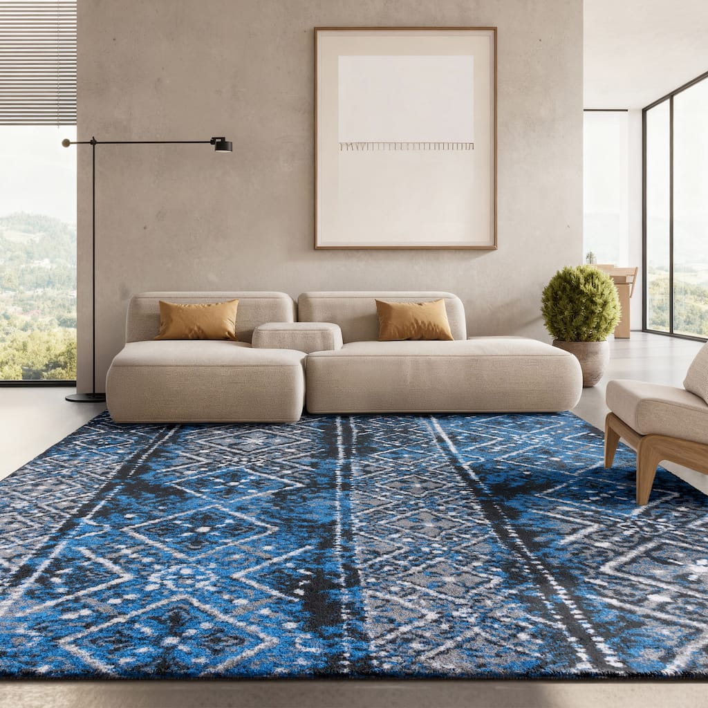 SAFAVIEH, Adirondack Åshild Moroccan Boho Distressed Rug