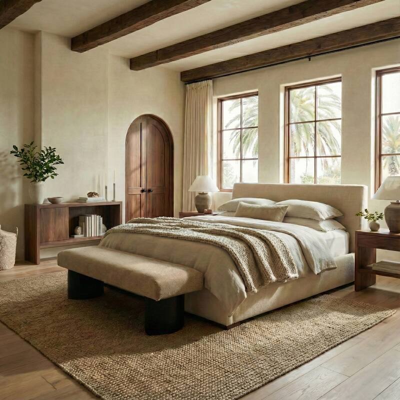 SAFAVIEH Couture Raelee Metal Legs Bench - 63"W x 17"D x 16'H