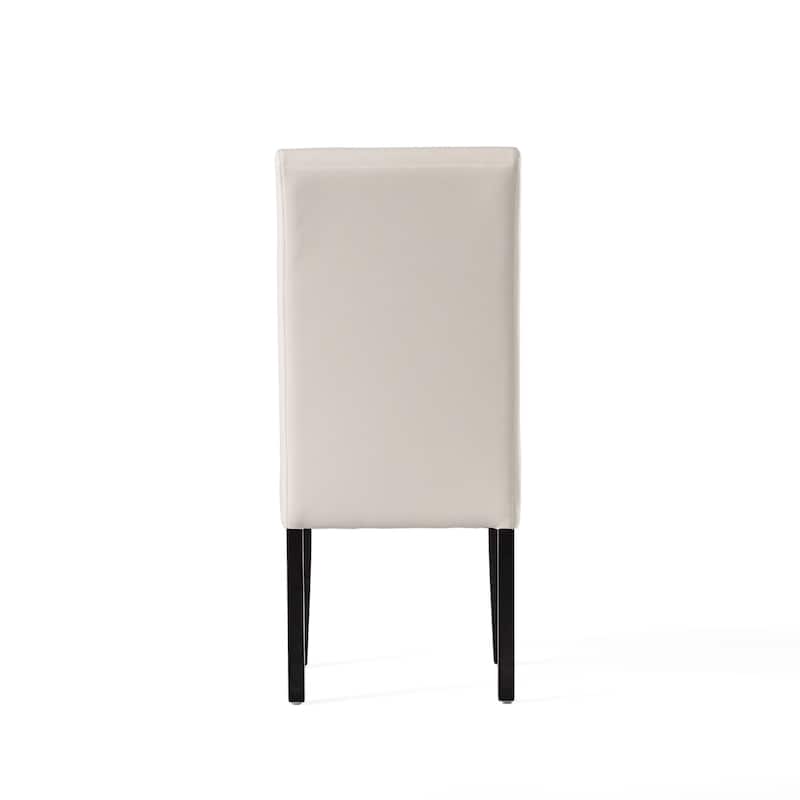 Lissa Ivory Dining Chair (Set of 2) by Christopher Knight Home