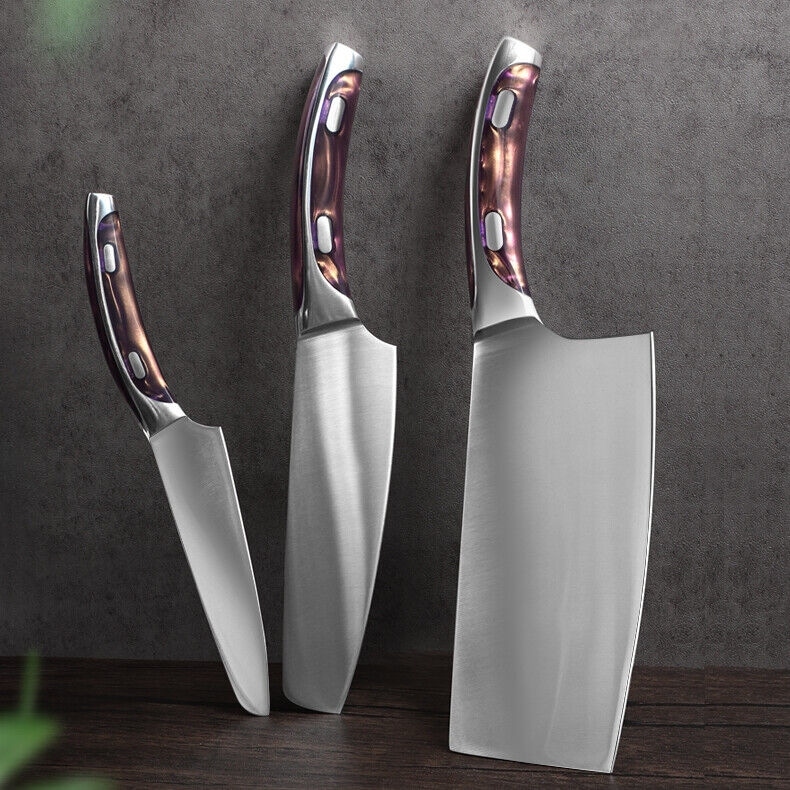 Rachael Ray Cucina 6-Pc. Japanese Stainless Steel Knife Block Set