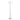 Uttermost Rosin White Floor Lamp - 20.00" W x 66.25" H x 20.00" D