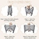 preview thumbnail 8 of 8, Babyjoy 5 in 1 Portable Baby Playard Nursery Center with Cradle & - See Details