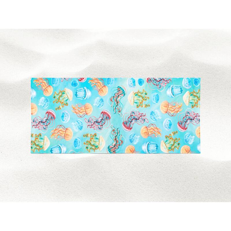 Arkwright Cotton Printed Novelty Beach Towel - 30x60 Inches