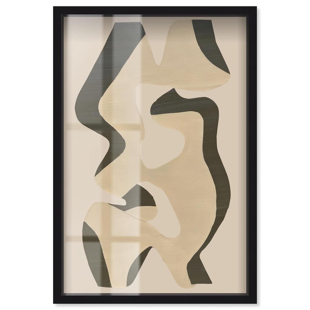 Shapes of Sage I Shadowbox by Art Remedy