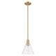 Option Clear / Brushed Brass