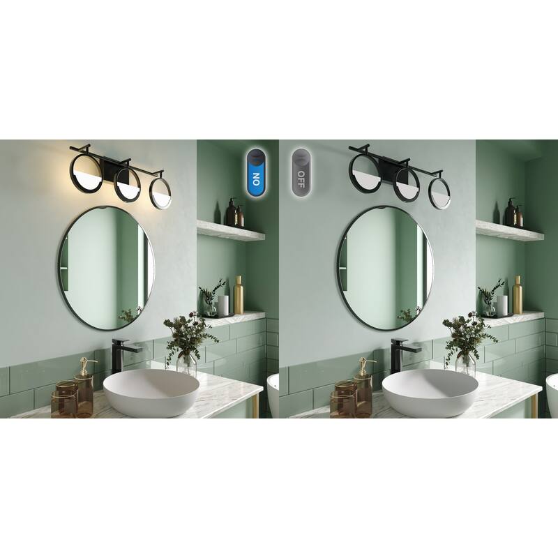 ExBrite Modern Style 3-Light LED Vanity Light, Energy-Efficient