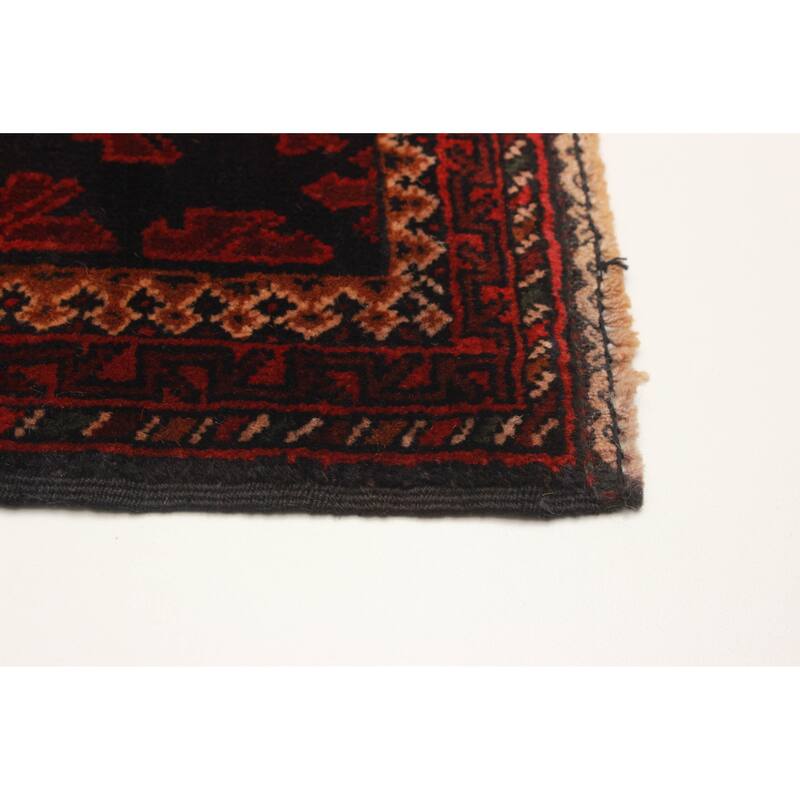 Teimani Burgundy Rug 3'0" x 4'11" - 3'0 x 4'11