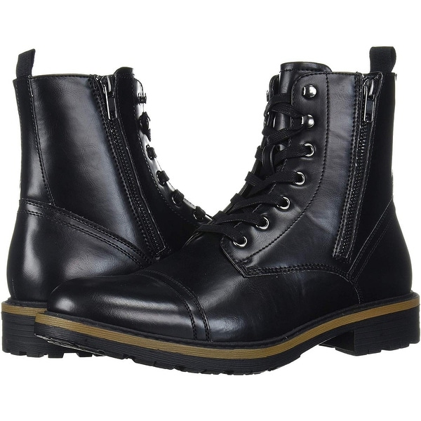 cap toe boots mens shoes