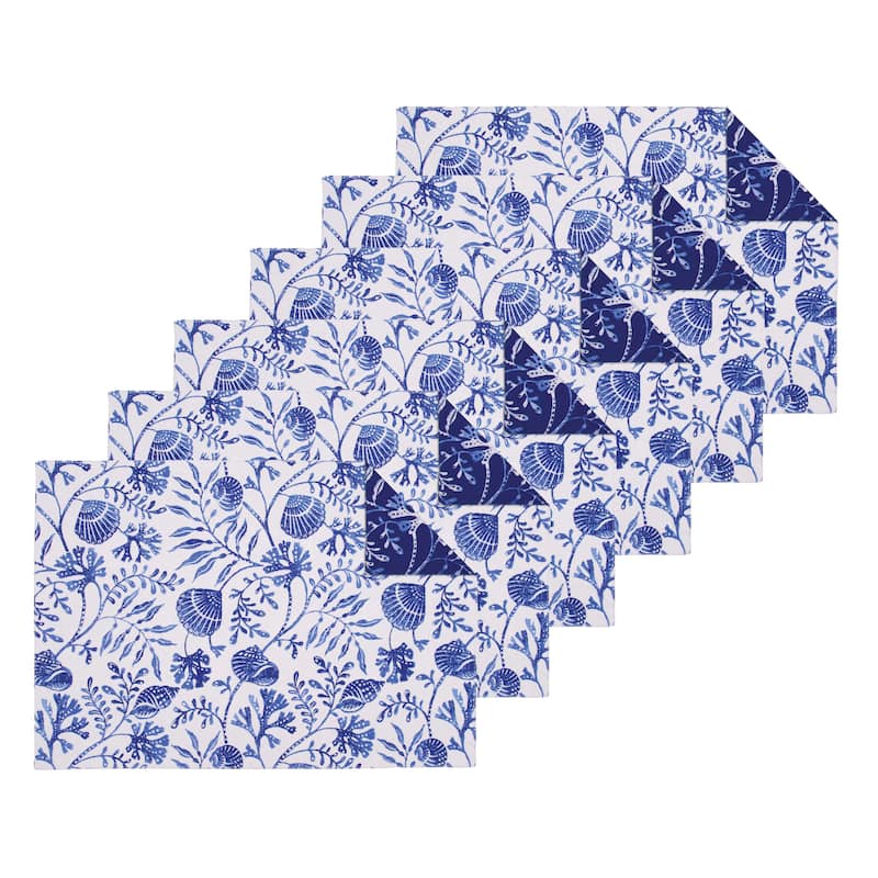 Blue Reef Placemat Set 6