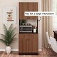 preview thumbnail 24 of 30, Living Skog Scandi Pantry Kitchen Storage Cabinet