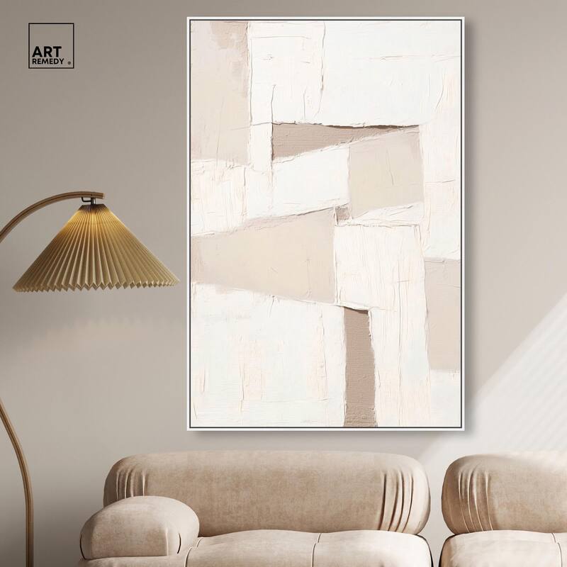 Plastered Planes I Canvas by Art Remedy