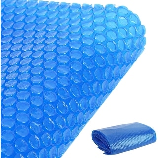 Solar Pool Cover, Rectangle Blanket,12Mil Heavy-Duty Insulating Pool ...