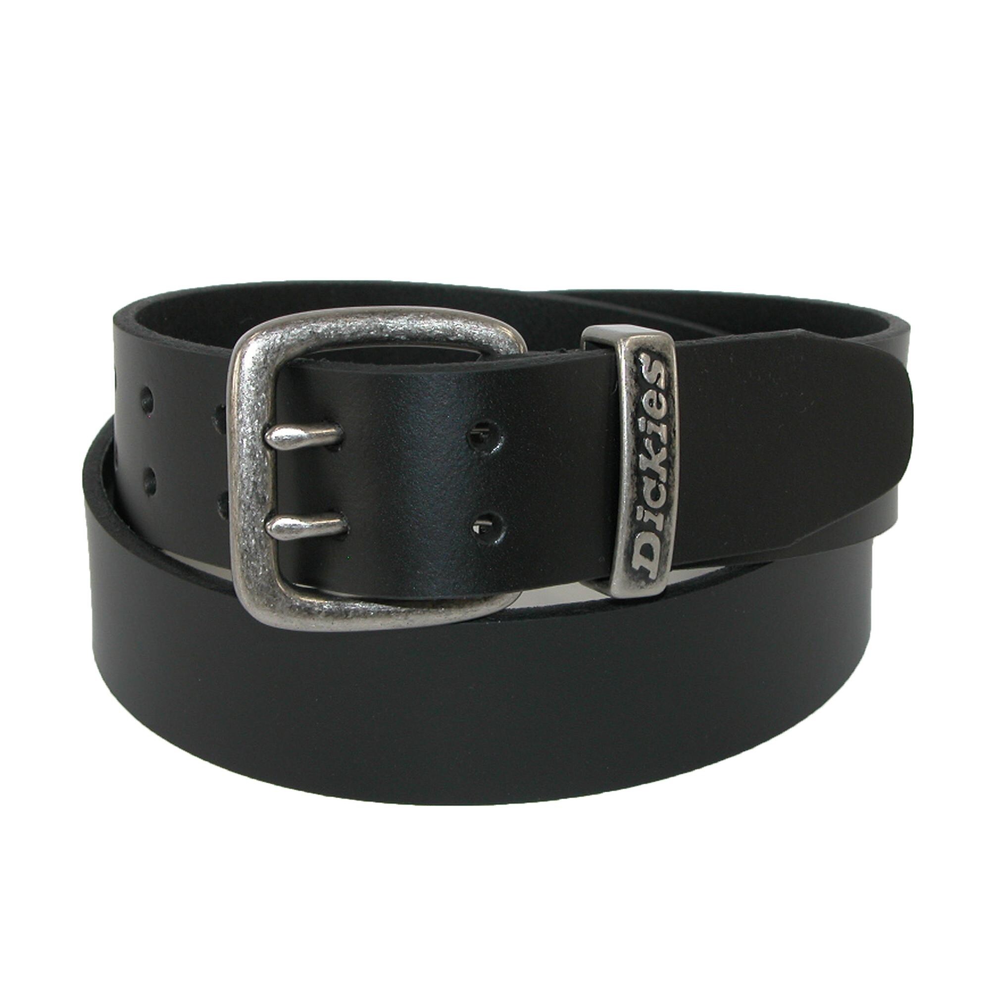 Shop Dickies Men S Leather Two Prong Casual Belt Overstock
