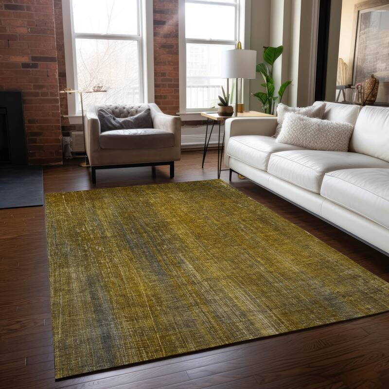 Almosi Stripe Weather Resistant Classic Meets Modern Outdoor Rug