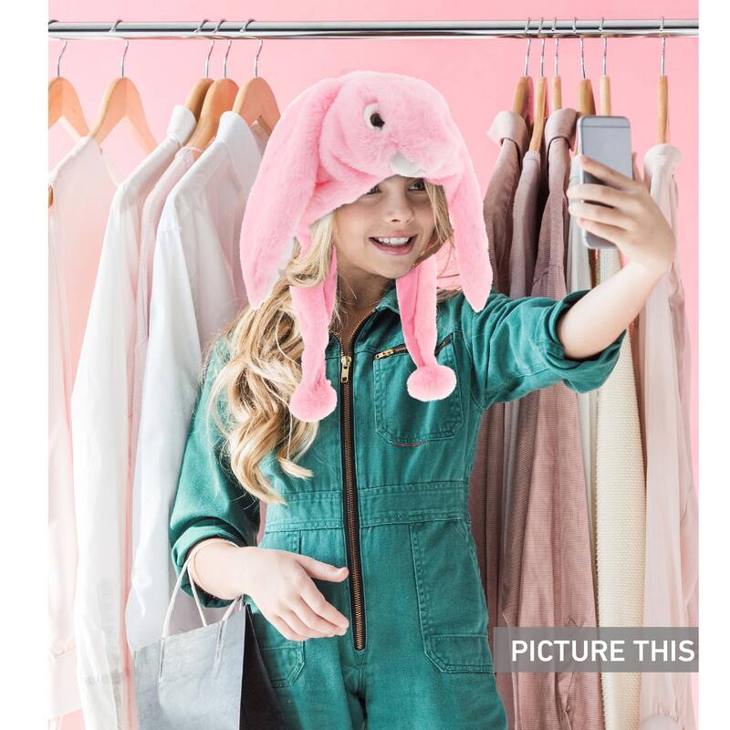 Dollibu Collection of 4 Farm Animal Super Soft Hats With Ear Flaps