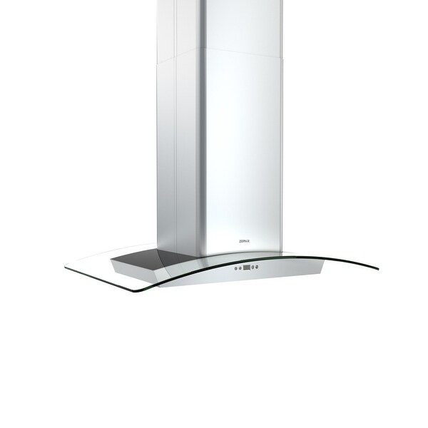 Zephyr ZML-M90BG 250 - 715 CFM 36" Wide Island Range Hood ...