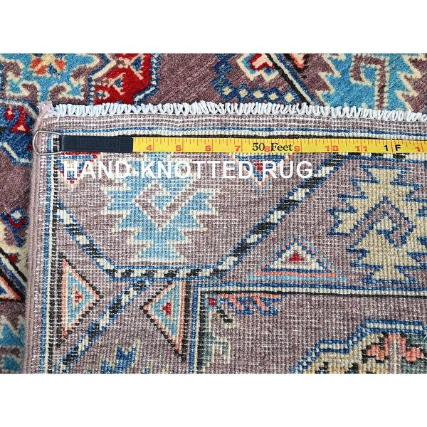 Shahbanu Rugs Toadstool Purple, Natural Dyes, Dense Weave, Hand Knotted ...