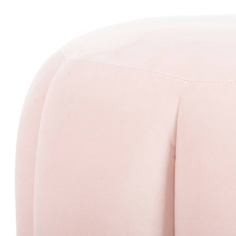SAFAVIEH Couture Altje Channel Tufted Ottoman