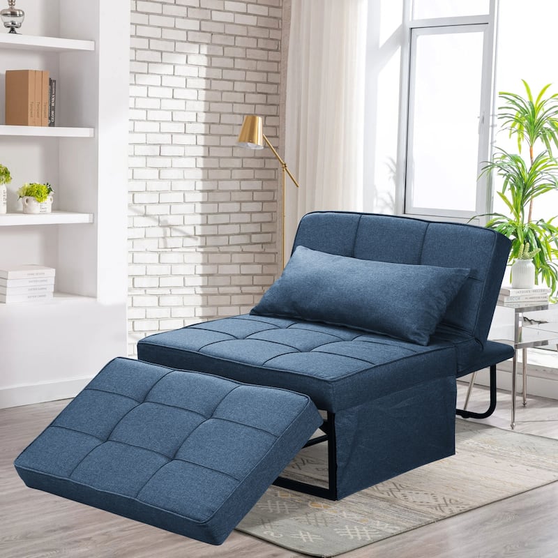 Ainfox Convertible Sofa Bed Sleeper Folding Ottoman Sofa Bed Couch