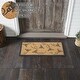 preview thumbnail 5 of 3, Buzzy Bees Coir Rug Rect 17x36