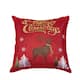 Option Reindeer on Red