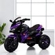 preview thumbnail 21 of 58, 12V Kids Electric Ride-On Motorcycle with Manual Throttle, LED Wheel Lights, Bluetooth Music- Battery Powered Motorbike