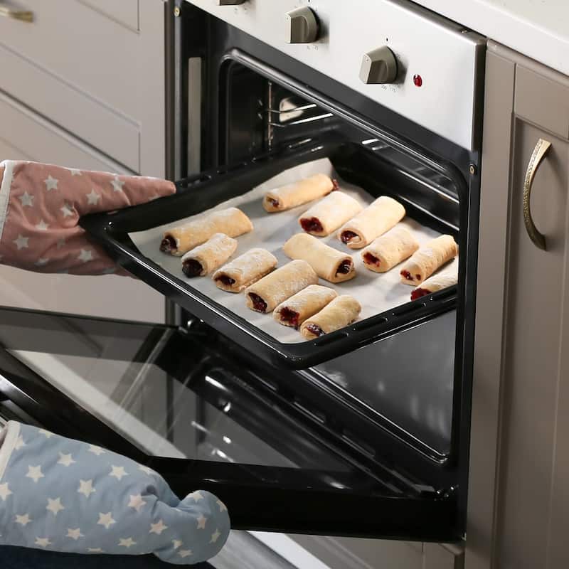 Heat Resistance Oven Liners, Non-Stick Oven Liner, White
