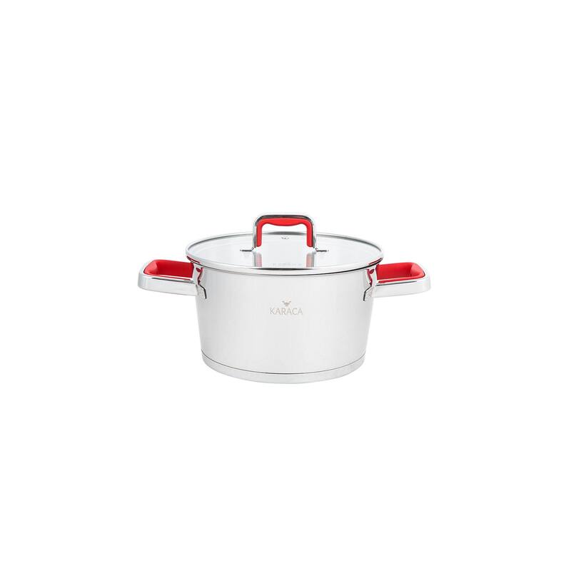 Karaca Merlot Stainless Steel Casseroles Set of 4