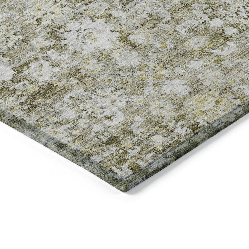 HomeRoots Oriental Traditional Rectangle Outdoor Rug