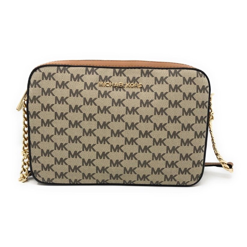 michael kors natural acorn wallet