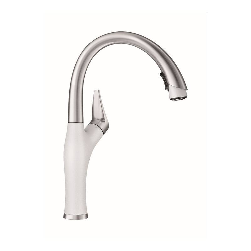 Blanco KF-442028 Artona Pull-Down Kitchen Faucet with Soap Dispenser - 2" x 8.63" x 15.75"