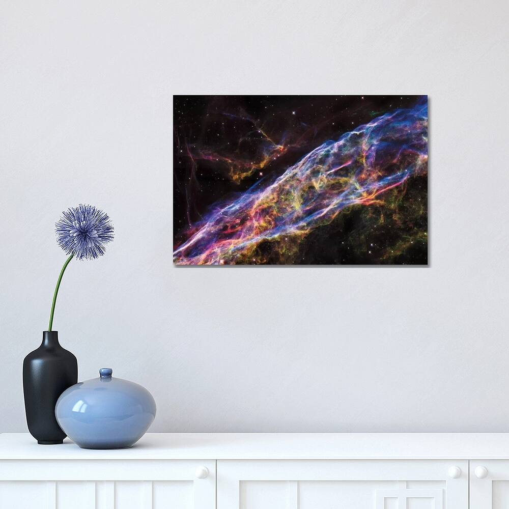 iCanvas "NGC 6960 (Witch's Broom Nebula), Veil Nebula, Cygnus Loop" by NASA Canvas Print