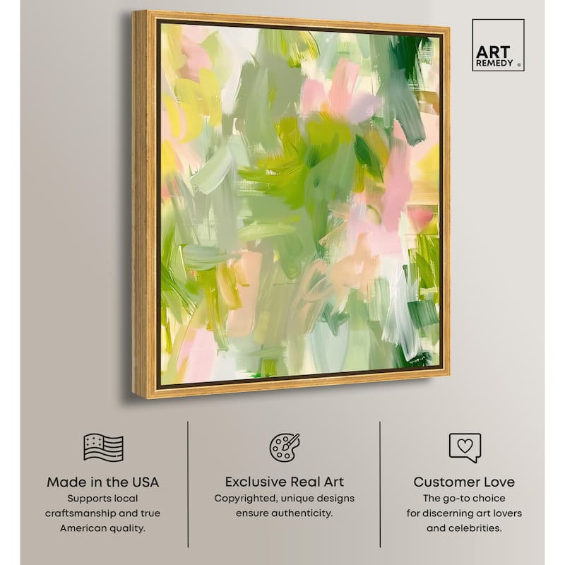 Quantum Hues I Canvas by Art Remedy