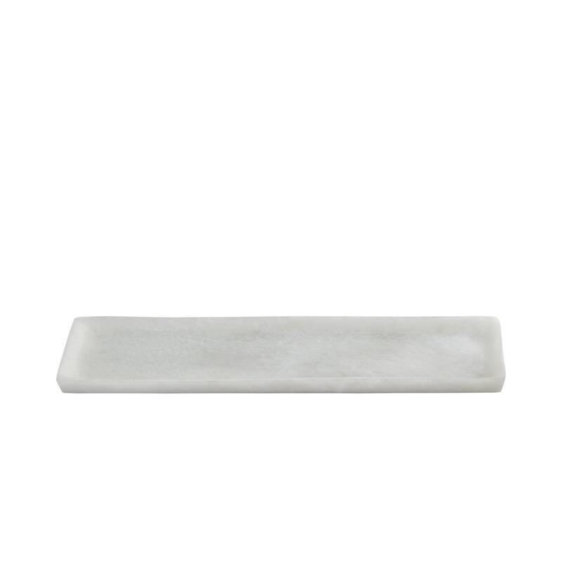 Rectangle Platter Set Of 2 White