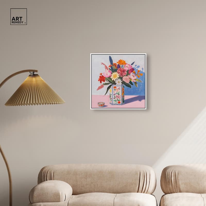 Spring's Riot Canvas by Art Remedy