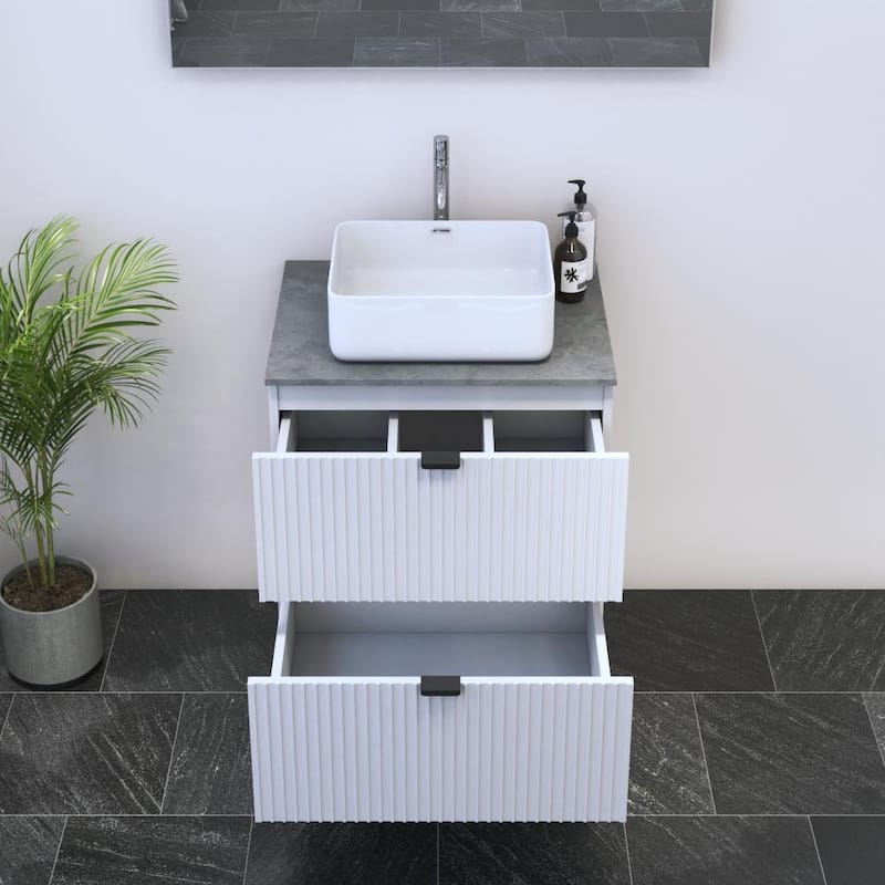 Nicole 2S 60 Floating Bathroom Vanity (24" Width)