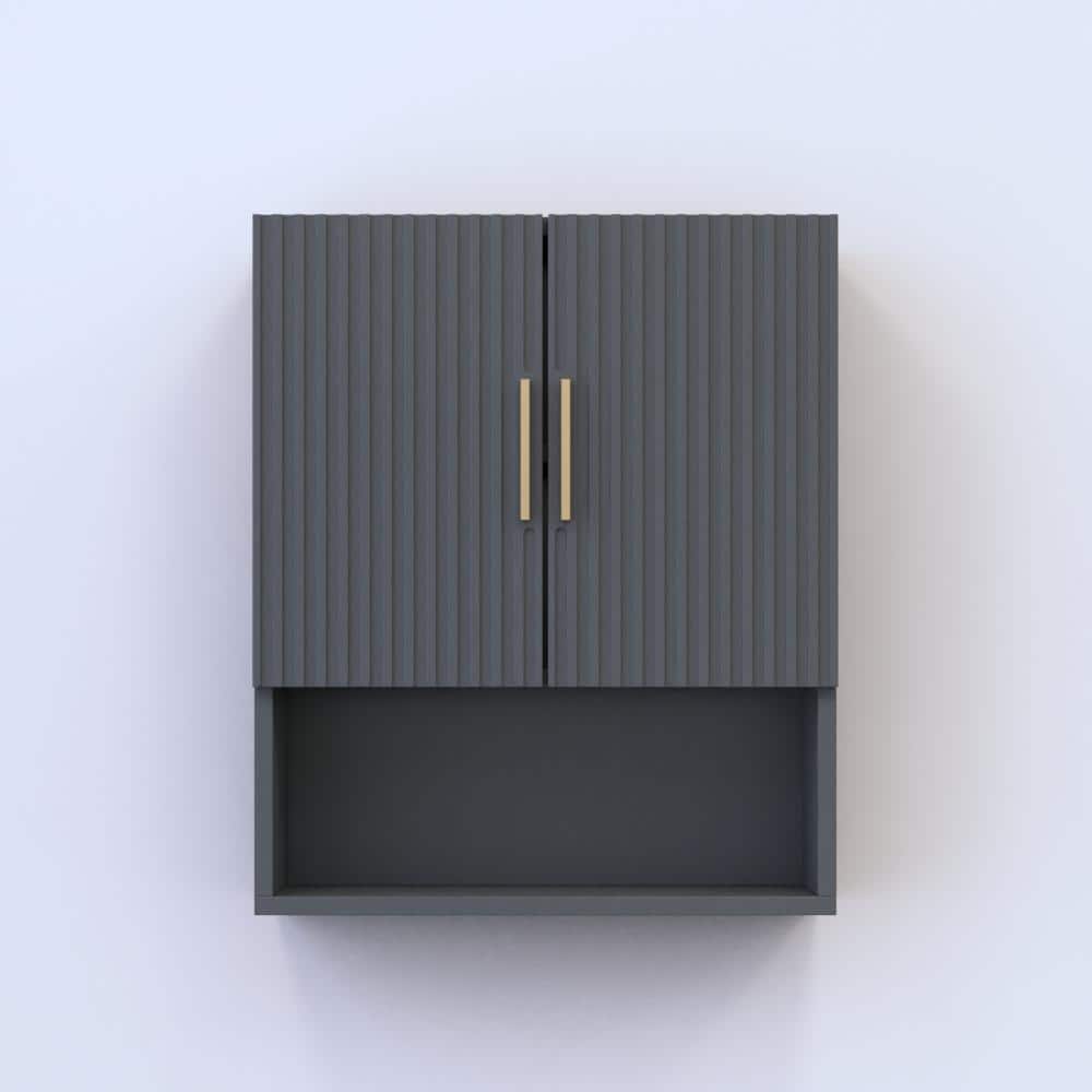 Meble Furniture Madera 07 Over the Toilet Cabinet (20"W x 24"H) - Modern Matte Finish Bathroom Storage