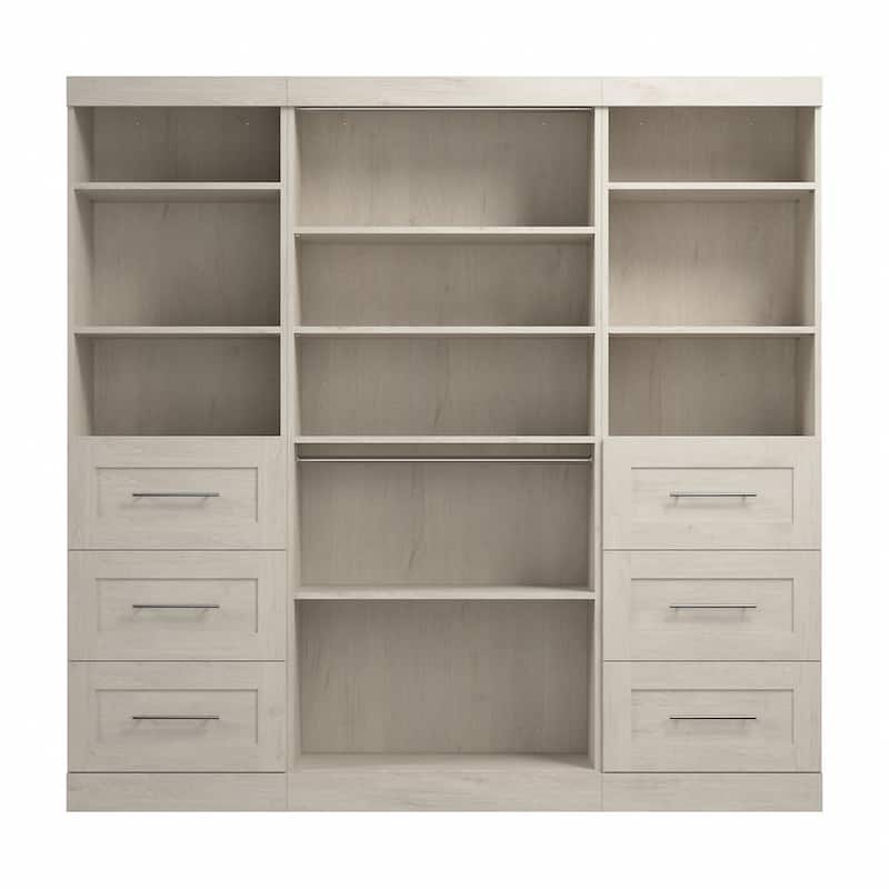 Pur 86W Closet Organization System with Drawers by Bestar - 86"
