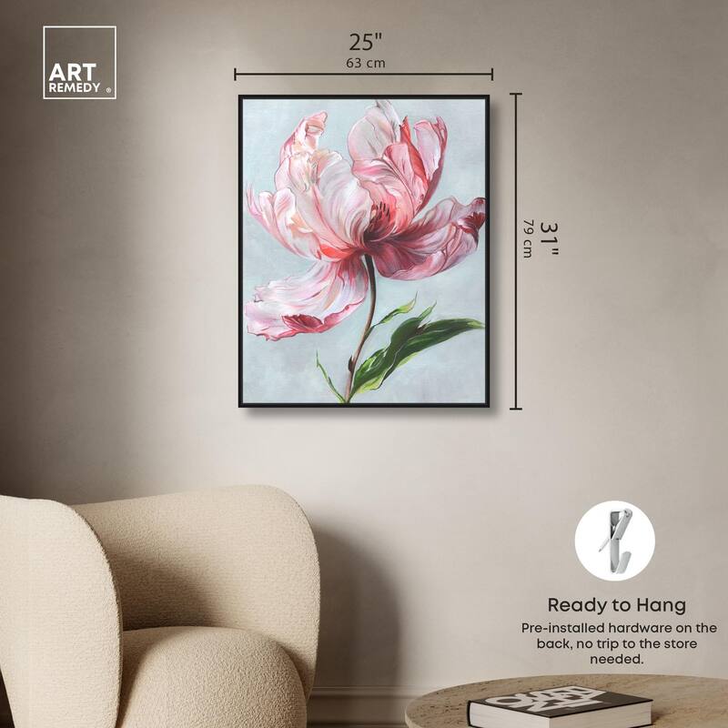 Magical Flower II Canvas by Art Remedy