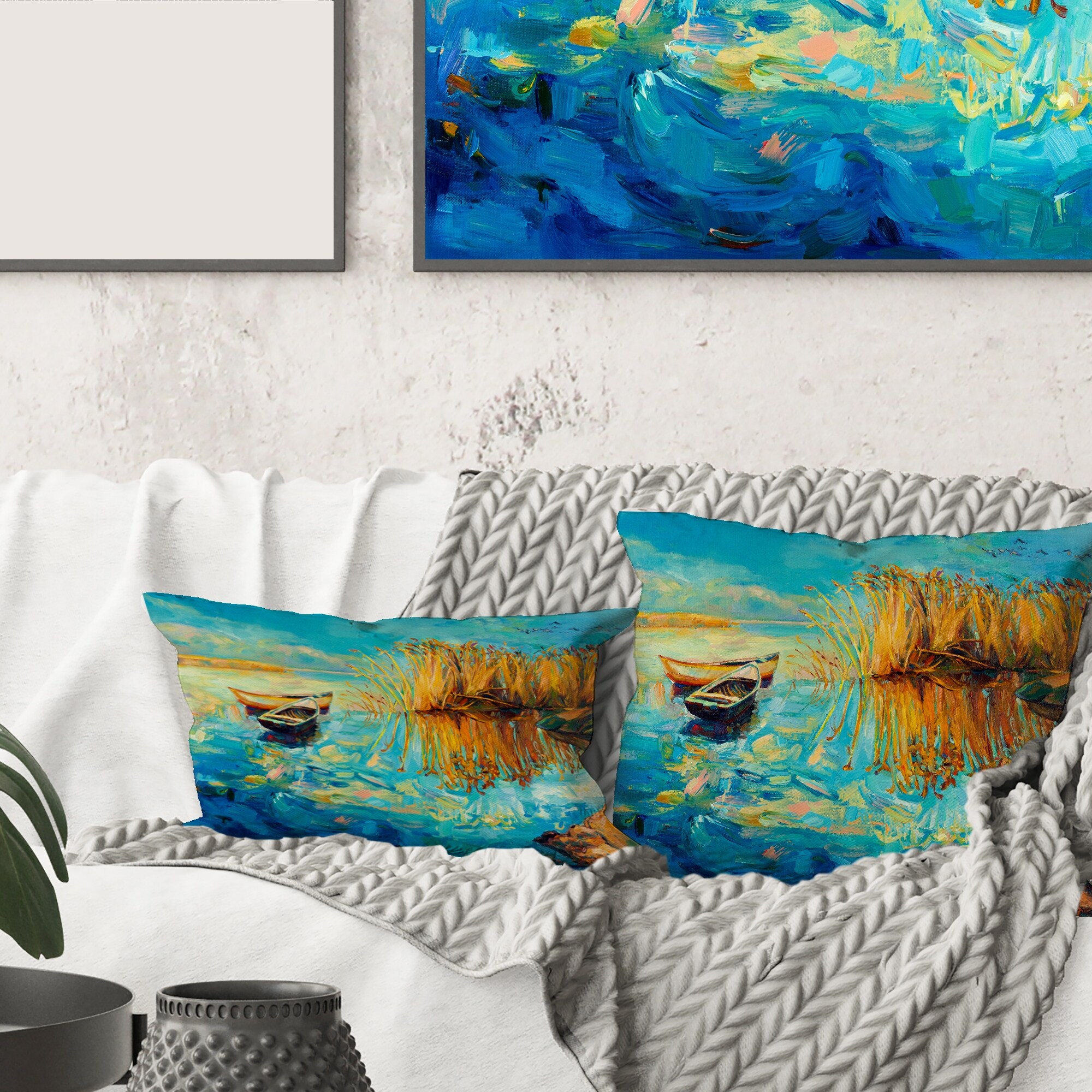 Bed bath and beyond nautical 2025 pillows