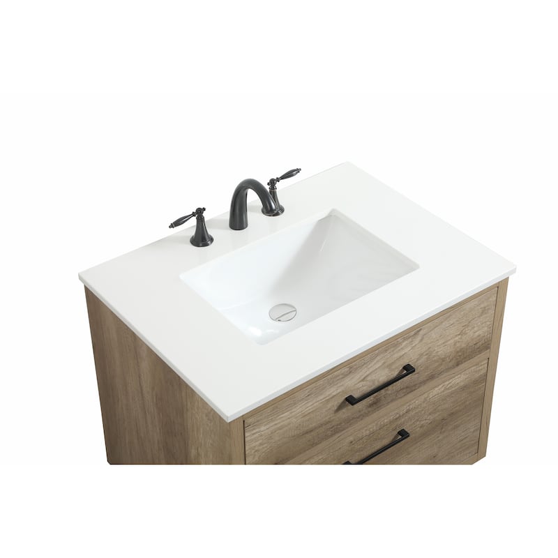 Nautical 18 - 30 Inch Single Bathroom Vanity