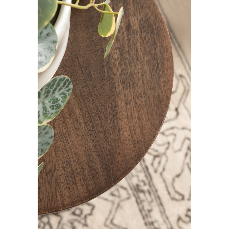 Kate and Laurel Wegner Wooden Drink Table