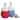 Progressive by Prepworks BWC-70CDP Decorating Bulb with 3 Piping Tips, 1 Unit, Color Varies-Red or Blue - Red & Blue